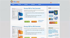 Desktop Screenshot of docanypdf.com